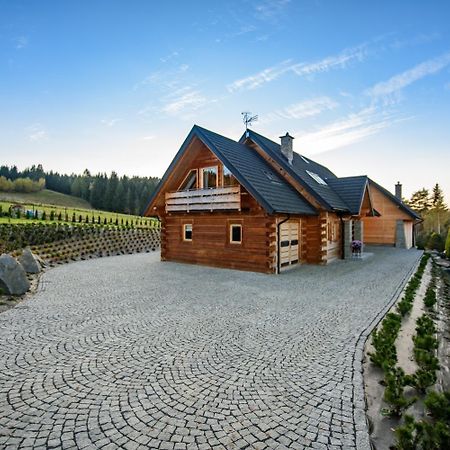 Labowska Chata - Basen, Sauna, Grota Solna Łabowa المظهر الخارجي الصورة