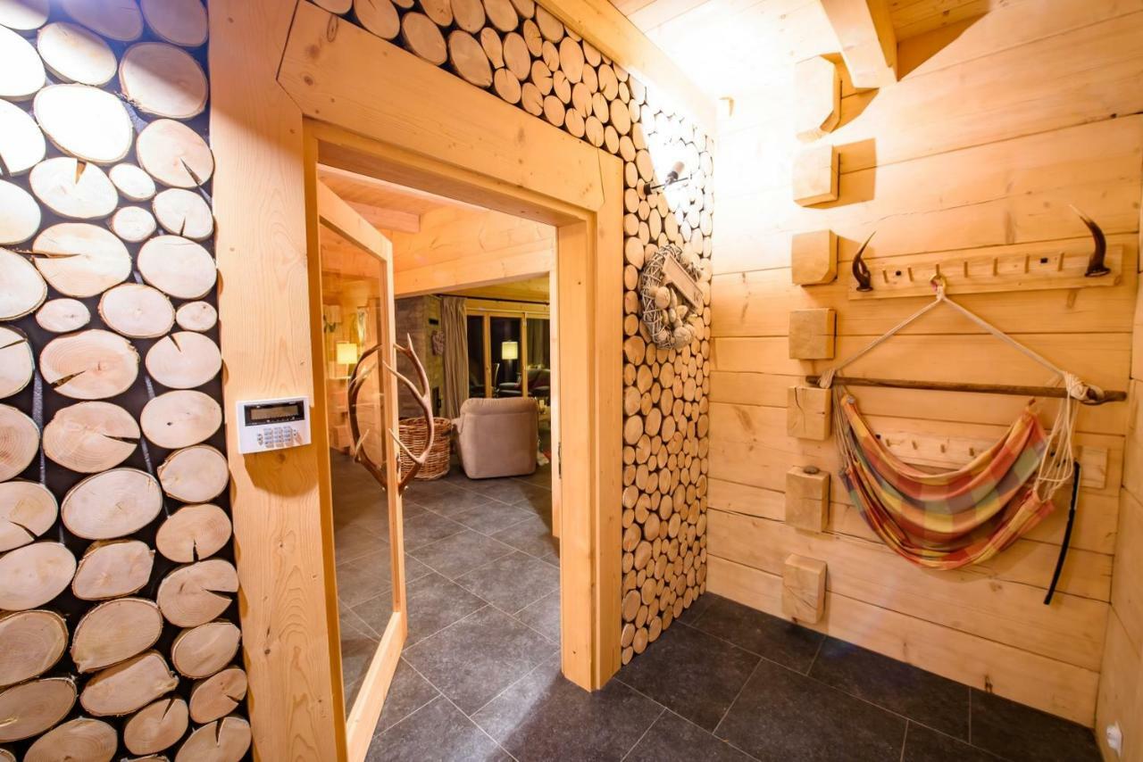 Labowska Chata - Basen, Sauna, Grota Solna Łabowa المظهر الخارجي الصورة