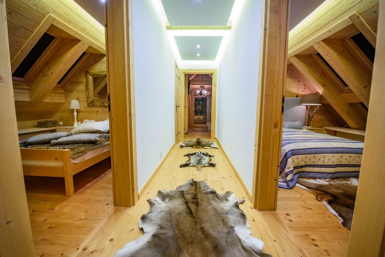 Labowska Chata - Basen, Sauna, Grota Solna Łabowa المظهر الخارجي الصورة