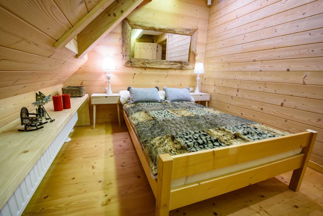 Labowska Chata - Basen, Sauna, Grota Solna Łabowa المظهر الخارجي الصورة
