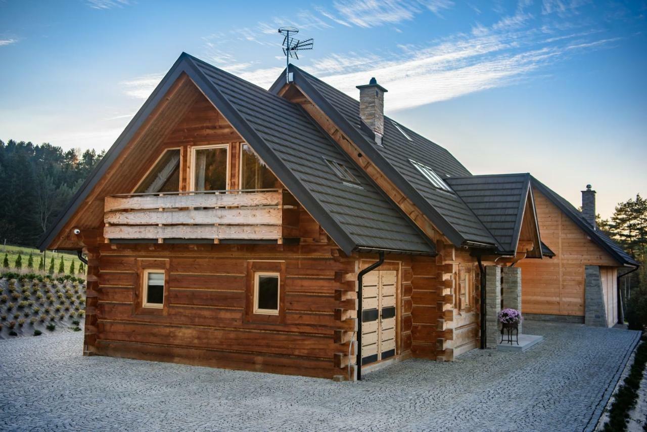 Labowska Chata - Basen, Sauna, Grota Solna Łabowa المظهر الخارجي الصورة