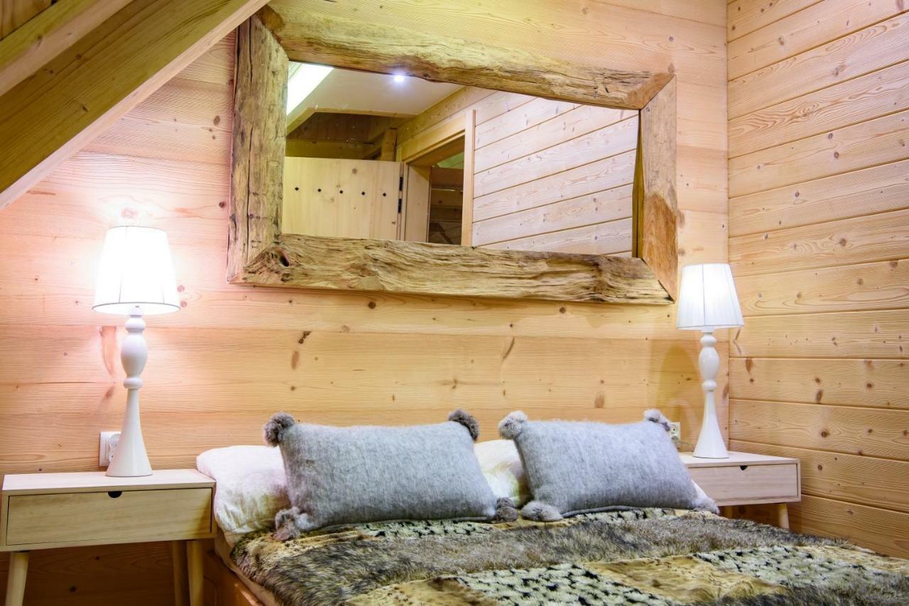 Labowska Chata - Basen, Sauna, Grota Solna Łabowa المظهر الخارجي الصورة