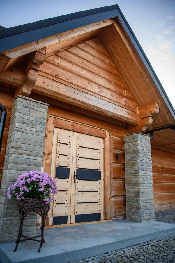 Labowska Chata - Basen, Sauna, Grota Solna Łabowa المظهر الخارجي الصورة