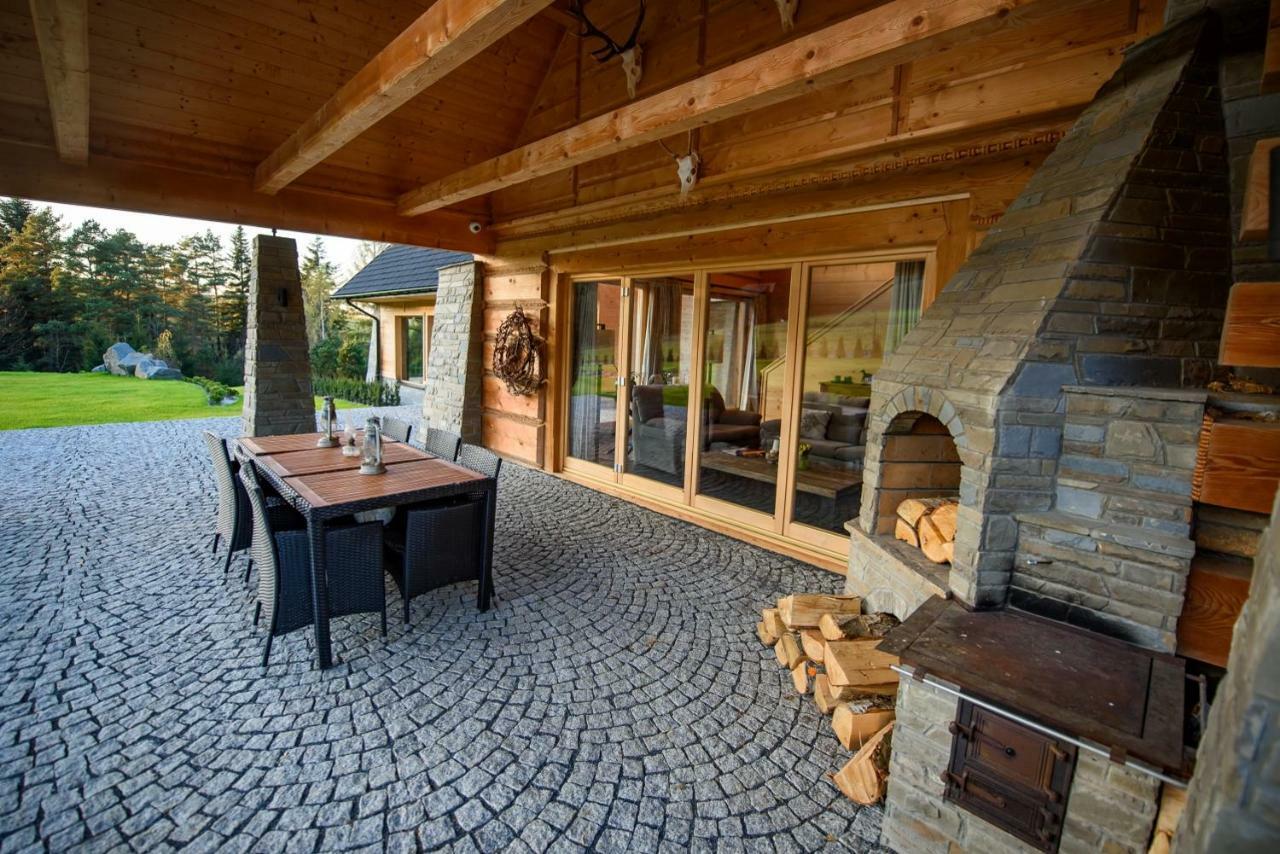 Labowska Chata - Basen, Sauna, Grota Solna Łabowa المظهر الخارجي الصورة